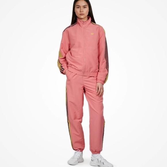 Adidas originals track jacket hazy rose pink XS - Picture 3 of 8